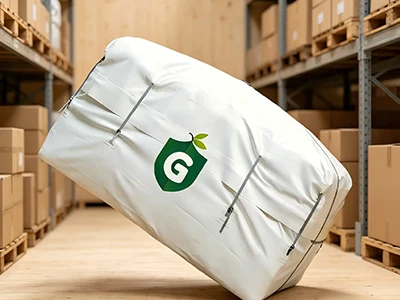 Armazenamento hermético de casulo de grãos de café verde