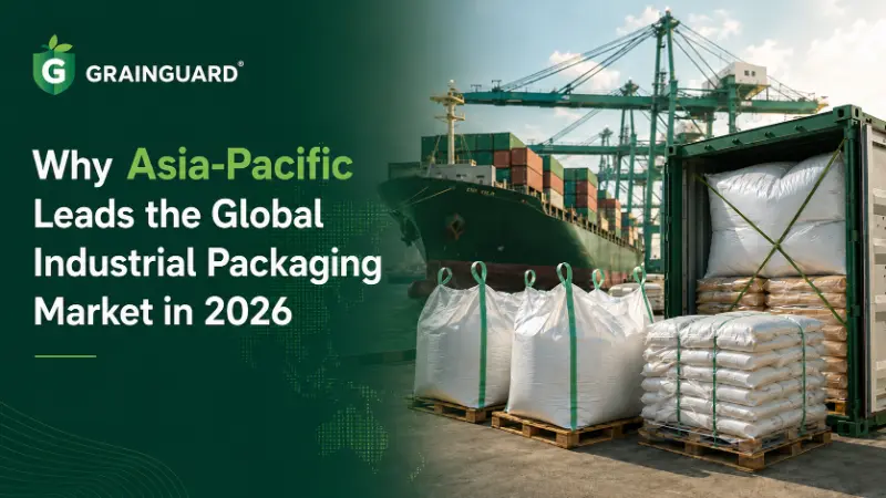 Por que a Ásia-Pacífico lidera o mercado global de embalagens industriais em 2026