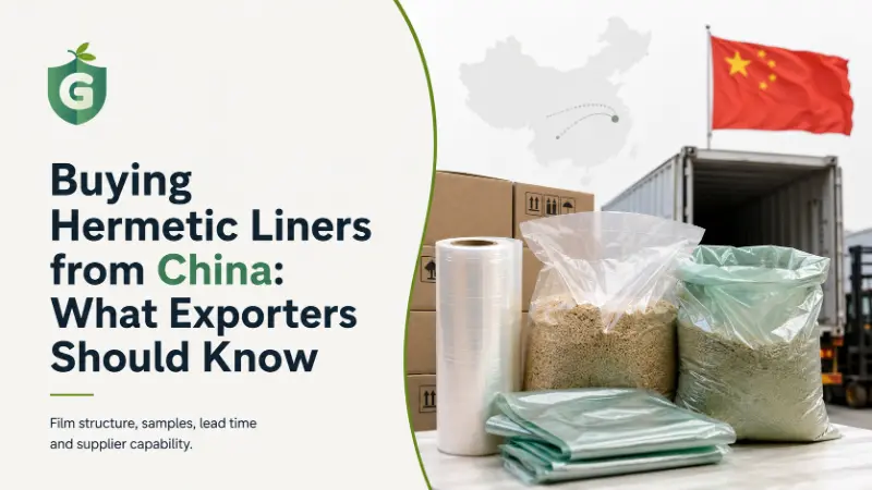 Comprando revestimentos herméticos da China: o que os exportadores devem saber