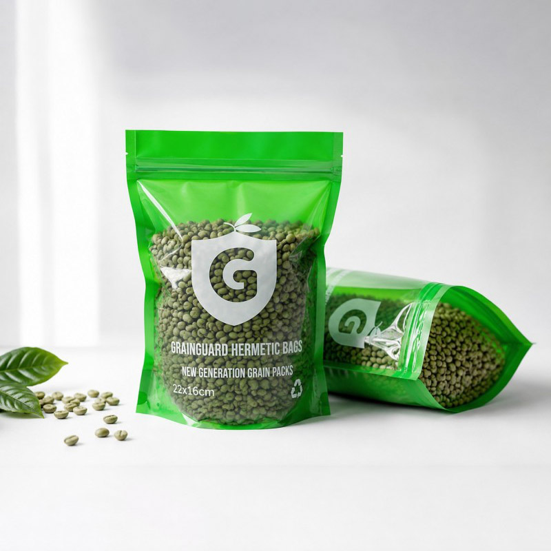 Saco de amostra hermético para grão de café verde