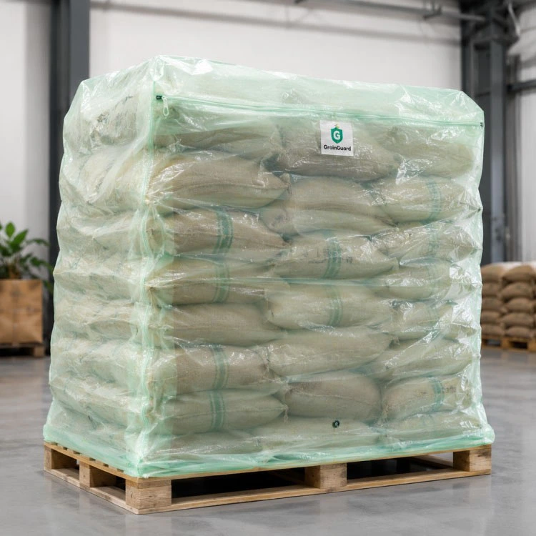 Grão de café verde hermético para armazenamento interno Cocoon