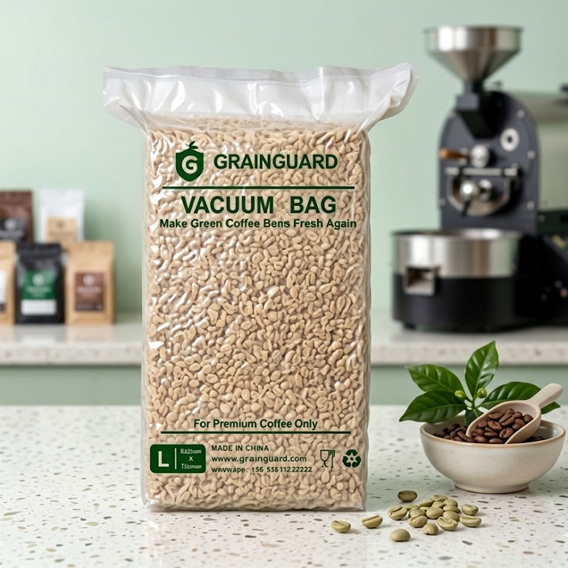 Saco de vácuo para grão de café verde